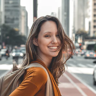 smiling young woman